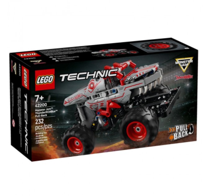 LEGO Конструктор LEGO Technic Monster Jam ThunderROARus з інерційним двигуном (42200)