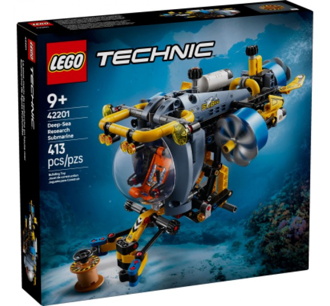 Конструктор LEGO Technic Глибоководний дослідницький підводний човен (42201)