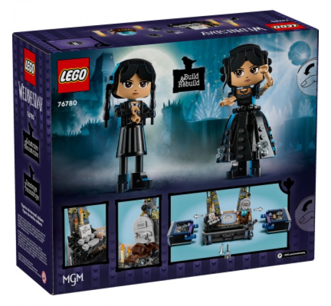 LEGO Конструктор LEGO Wednesday Фігурка Венздей Аддамс (76780)