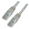 Патч-корд 0.5м, UTP, cat.5e, CU, 24AWG, grey Kingda (KD-PAUT3050GY)