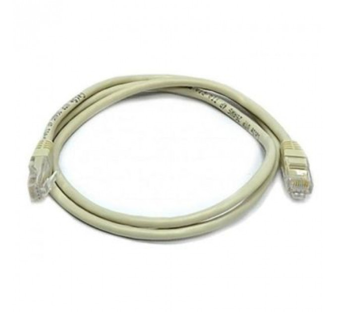Патч-корд 0.5м, UTP, cat.6, CU, 24AWG, grey Kingda (KD-PAUT6050GY)