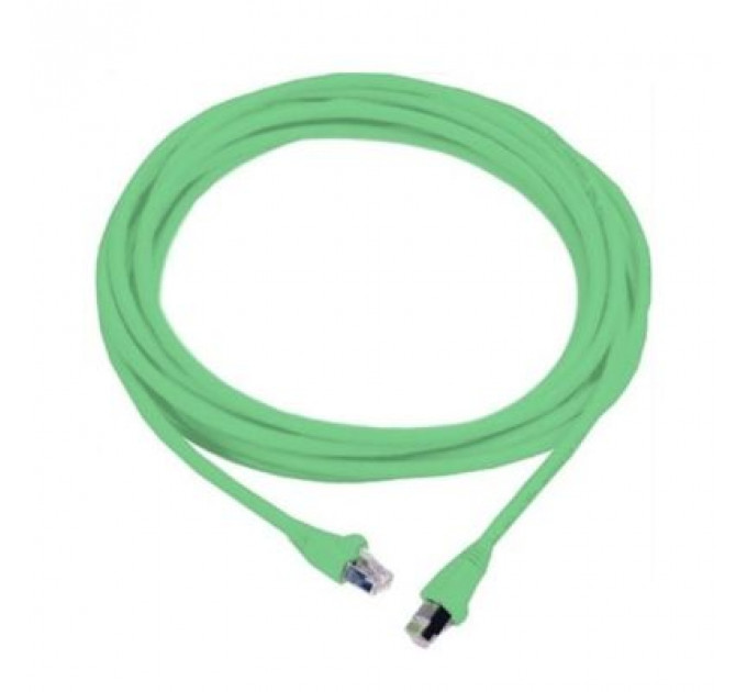 Патч-корд 1м, UTP, cat.5e, LSZH, green Molex (PCD-01001-0J)
