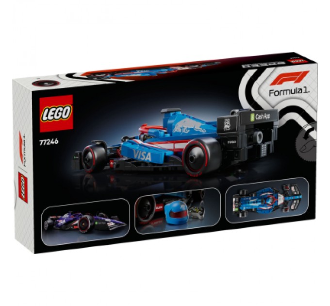 Конструктор LEGO Speed Champions Автомобіль для перегонів F1 Visa Cash RB VCARB 01 (77246)