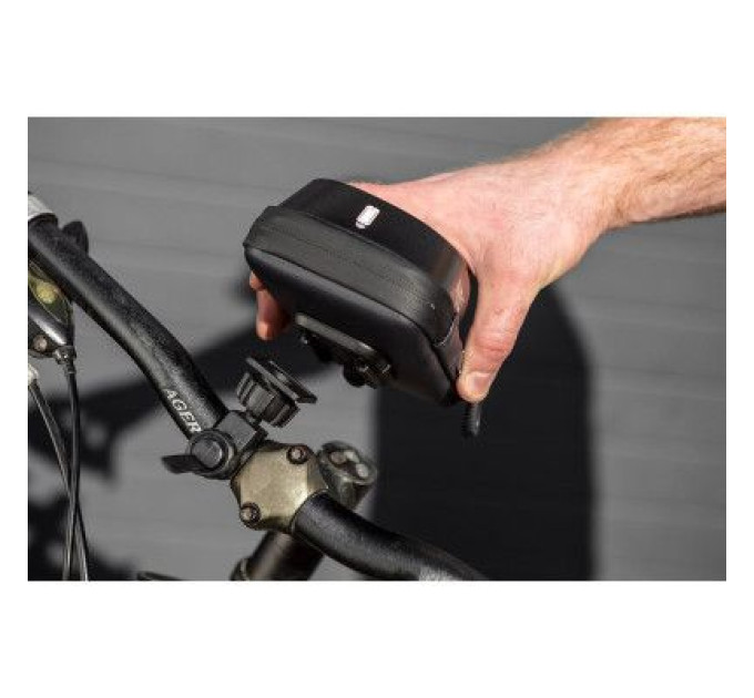 Neo Tools Велосумка на кермо Neo Tools з тримачем для смартфона до 6" Black (91-001)