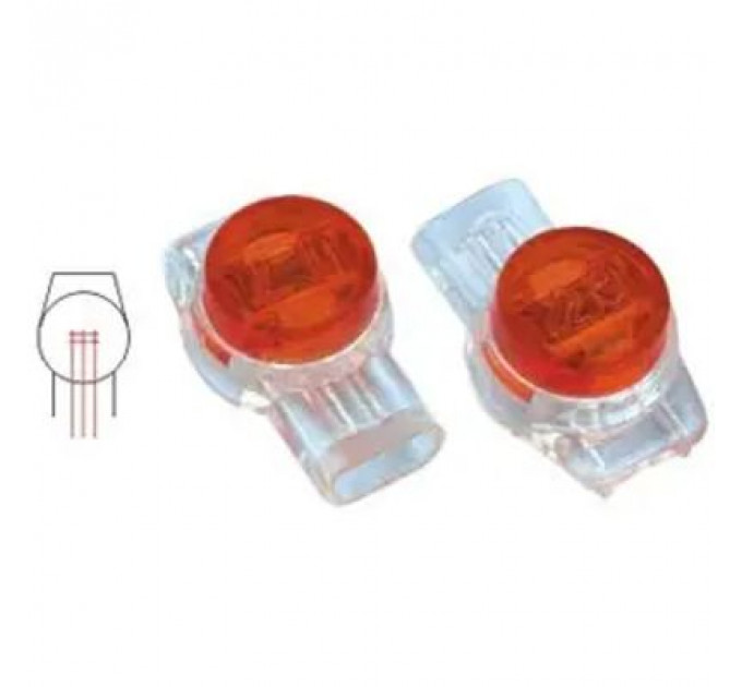 З'єднувач кабелю "Scotchlok" red 100шт.1пач Cor-X (U5003)