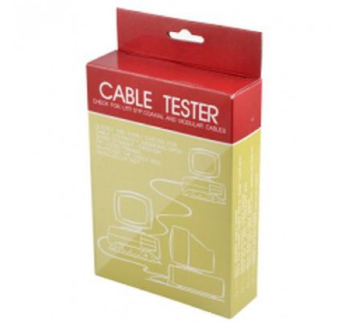 Тестер кабельний RJ45, RJ11 Cor-X (UA-3093)