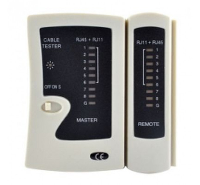 Тестер кабельний RJ45, RJ11 Cor-X (UA-3093)