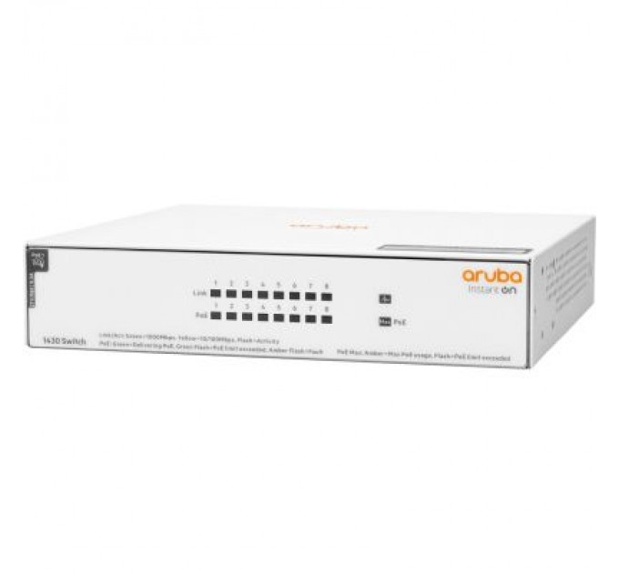 HP Комутатор мережевий HP 1430-8GPoE (R8R46A)