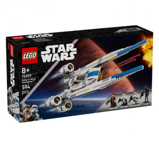 Конструктор LEGO Star Wars Повстанський винищувач U-Wing (75399)