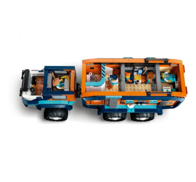 Конструктор LEGO City Арктична дослідна вантажівка з науковою лабораторією (60471)