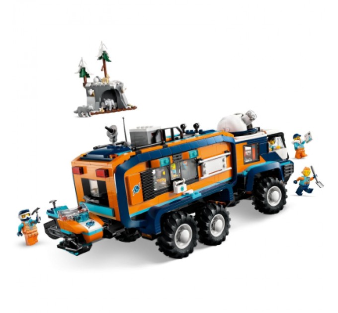 Конструктор LEGO City Арктична дослідна вантажівка з науковою лабораторією (60471)