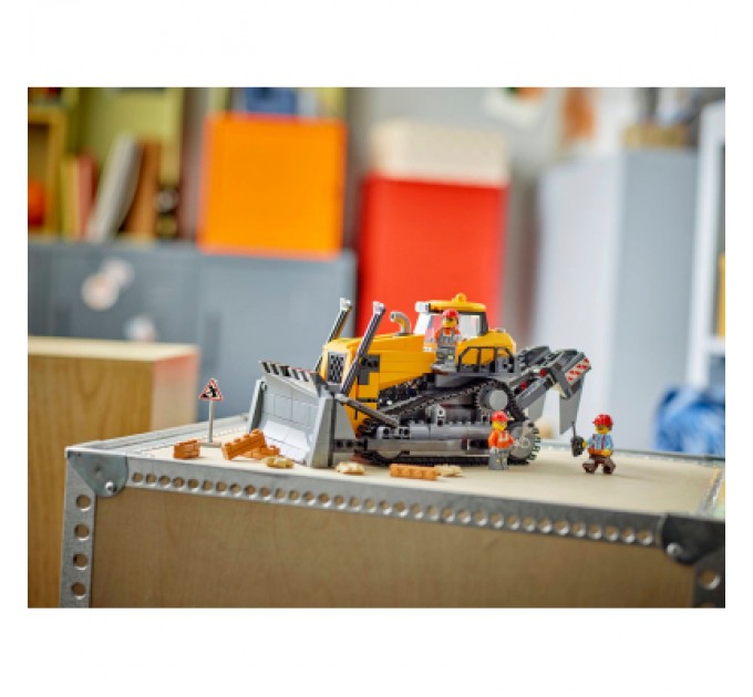 Конструктор LEGO City Жовтий бульдозер (60466)