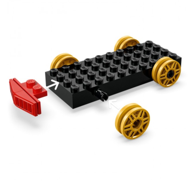 Конструктор LEGO Disney та Pixar Святкування з Історії іграшок: поїзд та авто для гонок (43264)