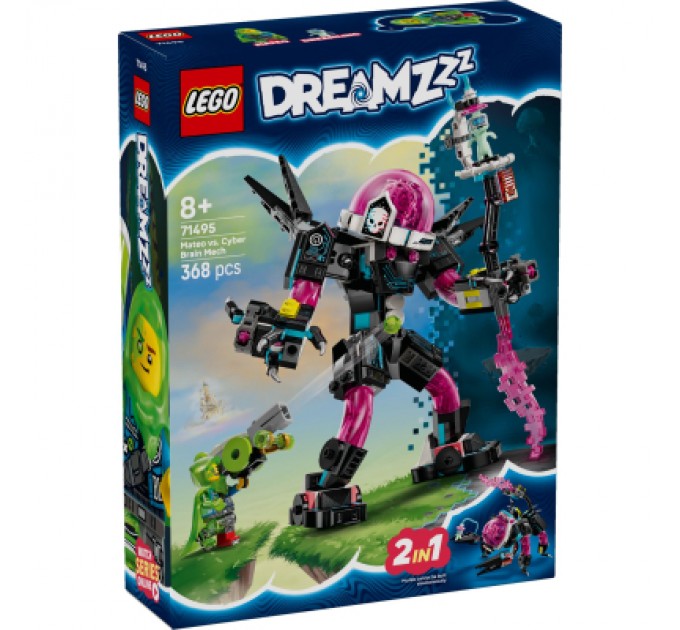 Конструктор LEGO DREAMZzz Матео проти робота Кібермозку (71495)