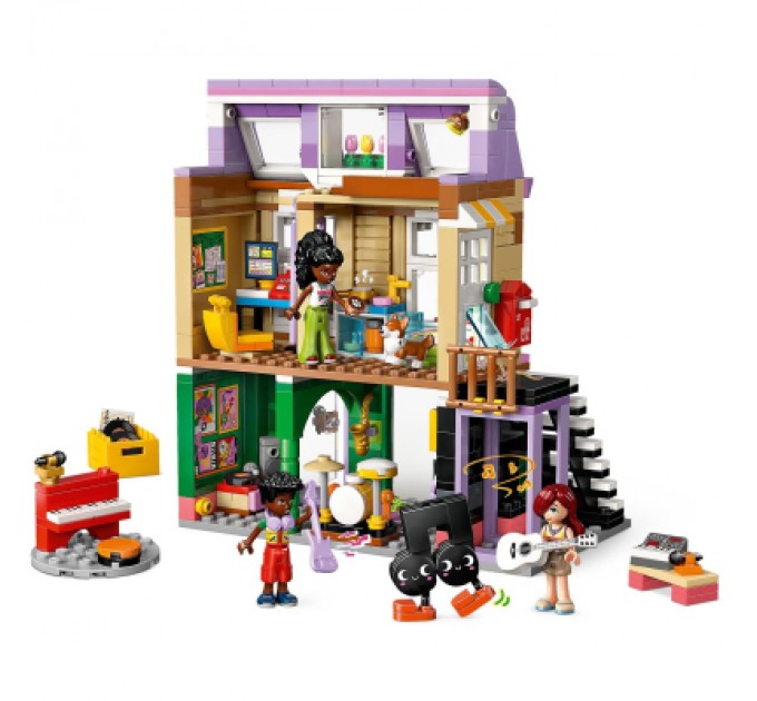 Конструктор LEGO Friends Музичний магазин та квартира (42653)