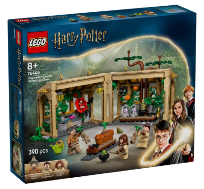 Конструктор LEGO Harry Potter Замок Хогвартс: урок гербології (76445)