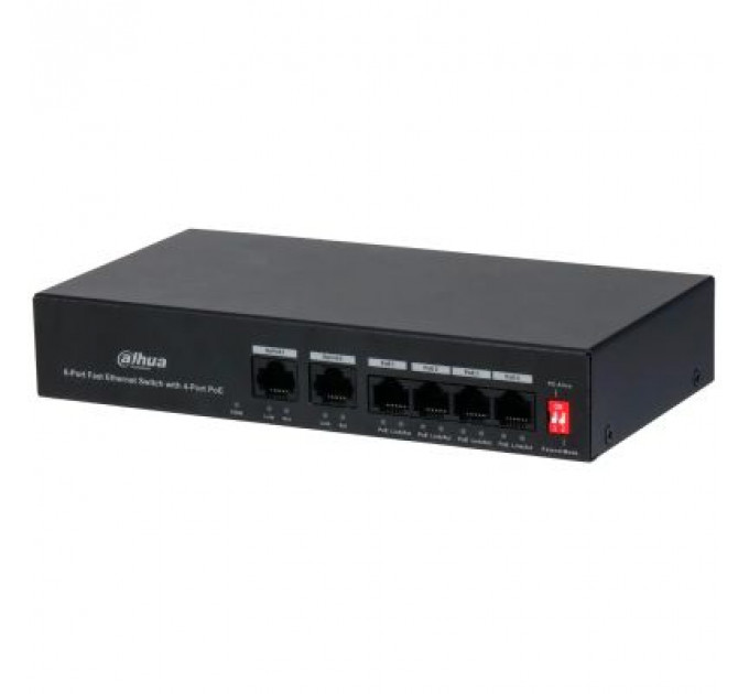 Комутатор мережевий Dahua DH-PFS3006-4ET-36