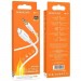 Кабель мультимедійний Lightning to 3.5mm M 1.0m BL18 white BOROFONE (6941991101052)