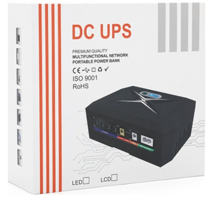 Green Wave Пристрій безперебійного живлення Green Wave UPS-45W DCP-45W-17