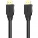 Кабель мультимедійний HDMI to HDMI 5.0m v2.1 8K60Hz 4K120Hz Choetech (XHH-TP21-BK)