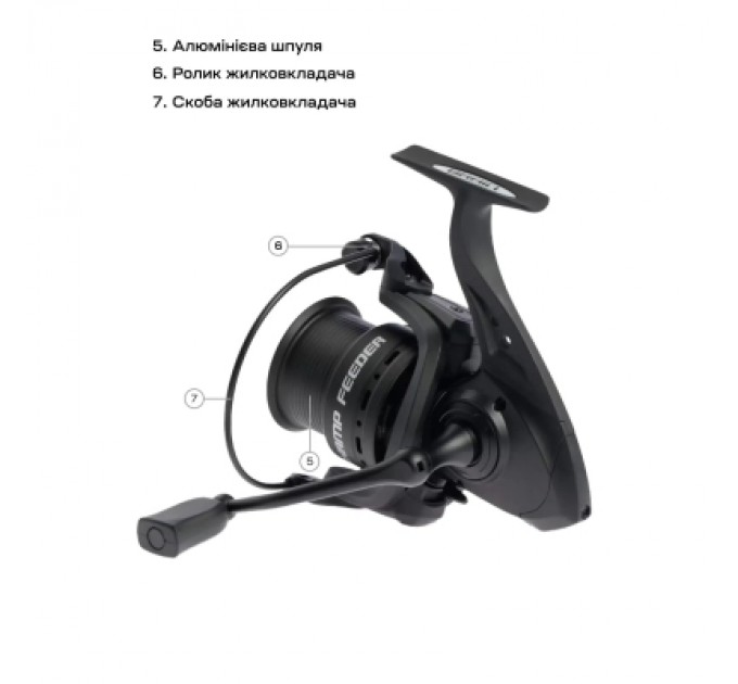 Котушка Brain Champ Feeder 5000 3+1BB 4.81 (1858.80.74)