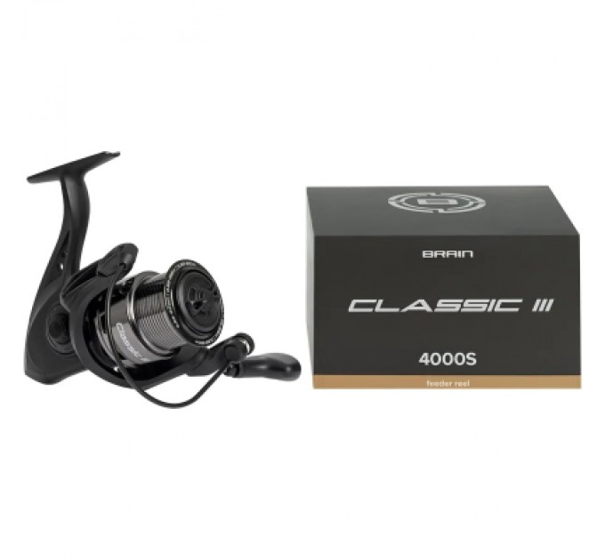 Котушка Brain Classic III Feeder 4000S 4+1BB 4.91 (1858.82.62)