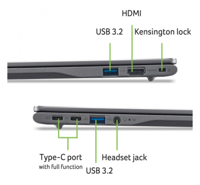 Acer Ноутбук Acer Chromebook Plus CB514-5HT (NX.J5ZEU.003)