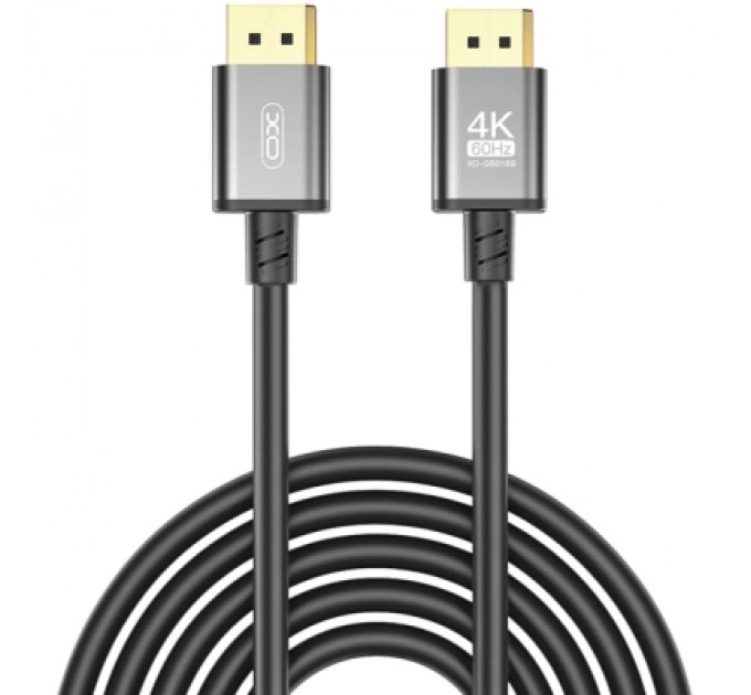 XO Кабель мультимедійний DisplayPort to DisplayPort 5.0m v1.2 tranish XO (GB018B-DP.tranish)