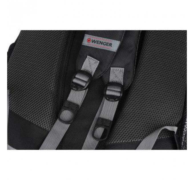 Рюкзак для ноутбука Wenger 16" Pillar Black/Gray (600633)