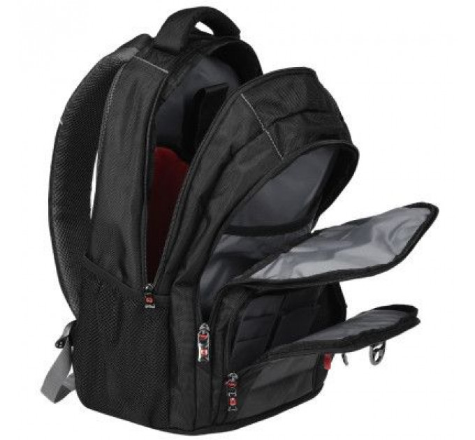 Рюкзак для ноутбука Wenger 16" Pillar Black/Gray (600633)