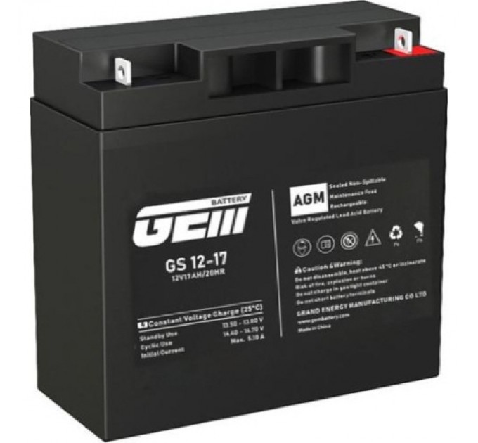 Батарея до ДБЖ GEM GS 12V-17Ah (GS 12-17)