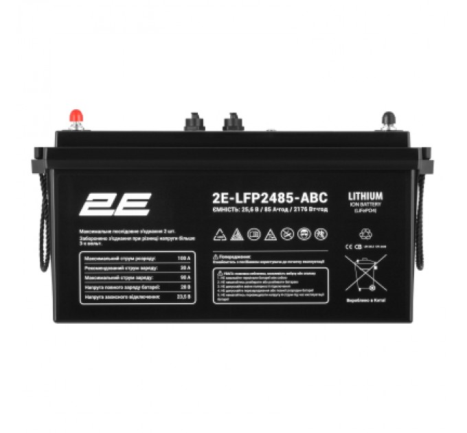 2E Батарея LiFePo4 2E 24V-85Ah, ABC 8S (2E-LFP2485-ABC)