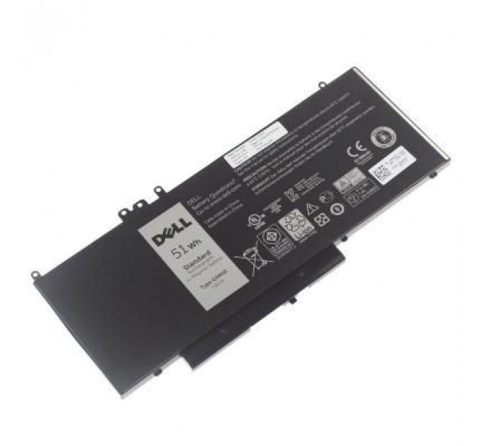 Акумулятор до ноутбука Dell Latitude E5550 G5M10, 6860mAh (51Wh), 6cell, 7.4V (A47175)