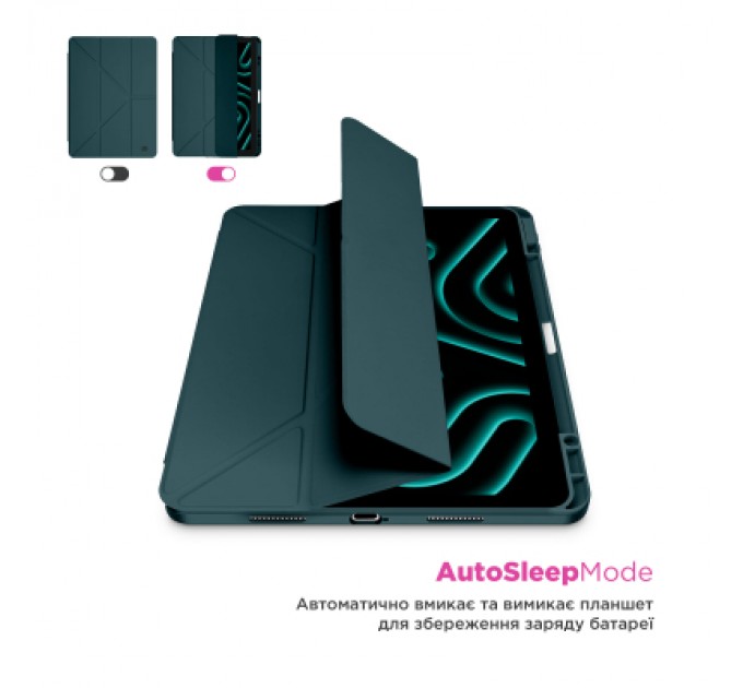Armorstandart Чохол до планшета Armorstandart Y-Type PEN Samsung Galaxy Tab A9+ Pine Green (ARM85503)