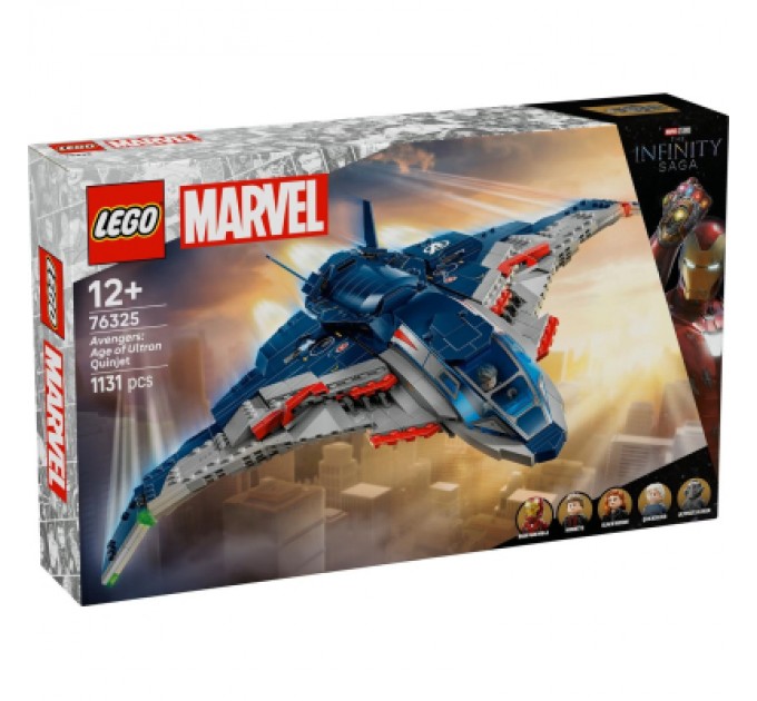 Конструктор LEGO Super Heroes Месники: Ера Альтрона Квінджет (76325)