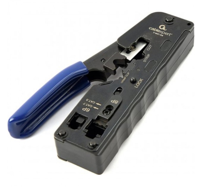 Інструмент RJ45/RJ12/RJ11 обрізає при обтиску Cablexpert (T-WC-06)