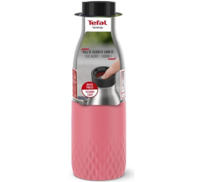 Tefal Термокружка Tefal Bludrop 500 мл Рожева (N3110810)
