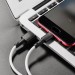 Дата кабель USB 2.0 AM to Micro 5P 1.0m silicone white BOROFONE (6931474710383)
