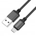 BOROFONE Дата кабель USB 2.0 AM to Micro 5P 1.0m black BOROFONE (6974443389029)