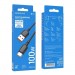 BOROFONE Дата кабель USB 2.0 AM to USB-C 100W black BOROFONE (6941991103179)
