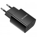 BOROFONE Зарядний пристрій BOROFONE BA53A 2xUSB 10.5W black (6931474739131)