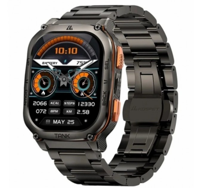 Смарт-годинник KOSPET Tank M3 ULTRA SE BLACK (6974958251088)