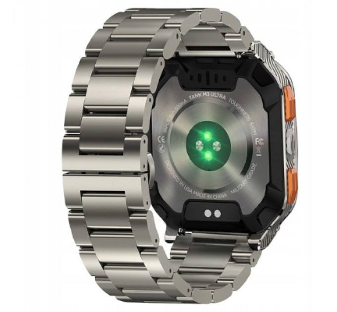 Смарт-годинник KOSPET Tank M3 ULTRA SE SILVER (6974958251071)