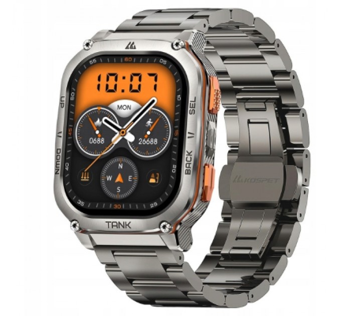 Смарт-годинник KOSPET Tank M3 ULTRA SE SILVER (6974958251071)
