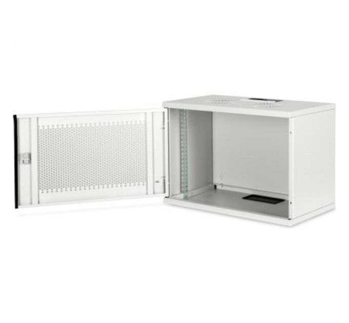Шафа настінна Digitus SOHO 19" 7U 540x400, метал.двері, 60kg max (DN-19-07U-S-PD)