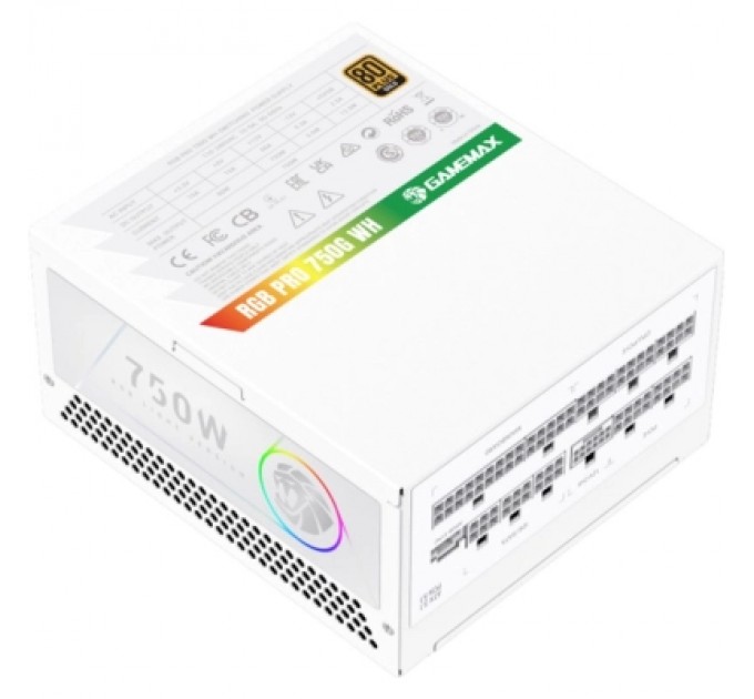 Gamemax Блок живлення Gamemax 750W (RGB PRO 750G WH)