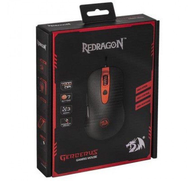 Мишка Redragon Gerderus Black (70241)