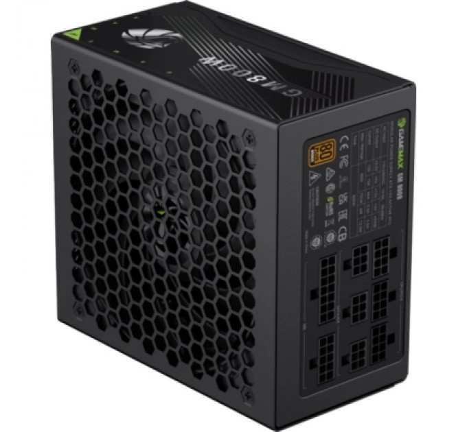 Gamemax Блок живлення Gamemax 800W (GM 800B Fully-modular New)