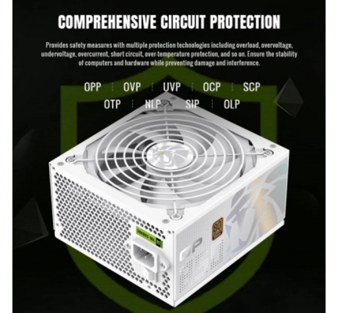 Блок живлення Gamemax 850W (GP 850B WH)