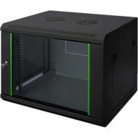 Шафа настінна Digitus Wall Mounting Dynamic Basic 19" 12U глибина 600, RAL 9005 (DN-1912-U-EC-SW)
